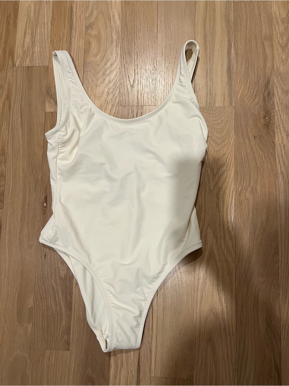 SOLID & STRIPED White 'The Annemarie' One-Piece